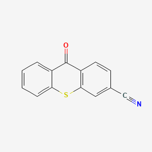 9-Oxo-9H-thioxanthene-3-carbonitrile