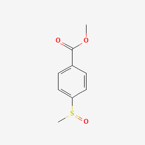 molecular formula C9H10O3S B3053197 Methyl 4-methanesulfinylbenzoate CAS No. 51885-86-0