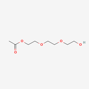 molecular formula C8H16O5 B3053242 2-[2-(2-Hydroxyethoxy)ethoxy]ethyl acetate CAS No. 52337-72-1