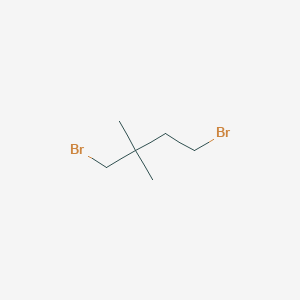 molecular formula C6H12Br2 B3053282 1,4-Dibromo-2,2-dimethylbutane CAS No. 52750-57-9