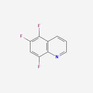 B3053294 5,6,8-Trifluoroquinoline CAS No. 5280-10-4