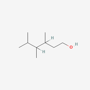 molecular formula C9H20O B3053329 3,4,5-Trimethylhexan-1-ol CAS No. 53151-79-4