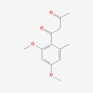 1,3-Butanedione, 1-(2,4-dimethoxy-6-methylphenyl)-