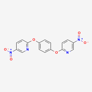 Pyridine, 2,2'-[1,4-phenylenebis(oxy)]bis[5-nitro-