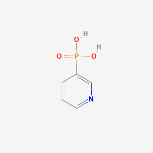 molecular formula C5H6NO3P B3053359 Pyridin-3-ylphosphonic acid CAS No. 53340-11-7
