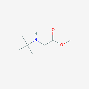 molecular formula C7H15NO2 B3053370 Methyl 2-(tert-butylamino)acetate CAS No. 53386-65-5