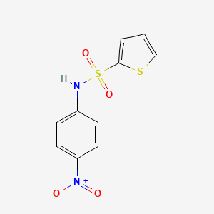 molecular formula C10H8N2O4S2 B3053388 N-(4-nitrophenyl)thiophene-2-sulfonamide CAS No. 53442-39-0