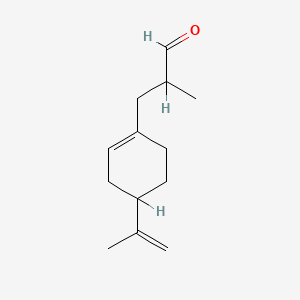3-(4-Isopropenyl-1-cyclohexen-1-yl)-2-methylpropanal