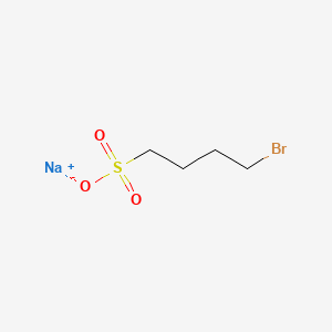 molecular formula C4H9BrNaO3S B3053404 Sodium 4-bromobutane-1-sulphonate CAS No. 53535-08-3