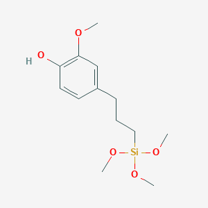 2-Methoxy-4-[3-(trimethoxysilyl)propyl]phenol