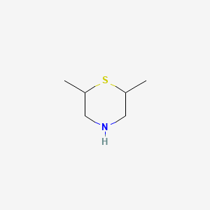molecular formula C6H13NS B3053421 2,6-Dimethylthiomorpholine CAS No. 53651-62-0
