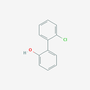 molecular formula C12H9ClO B3053439 2-Chloro-2'-hydroxybiphenyl CAS No. 53824-24-1