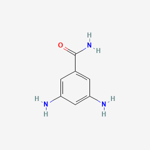 molecular formula C7H9N3O B3053447 3,5-Diaminobenzamide CAS No. 53882-15-8