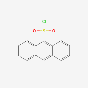 molecular formula C14H9ClO2S B3053463 Anthracene-9-sulfonyl chloride CAS No. 53973-96-9