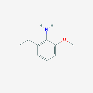 molecular formula C9H13NO B3053469 2-Ethyl-6-methoxyaniline CAS No. 53982-01-7