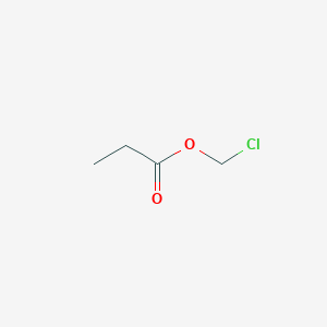 molecular formula C4H7ClO2 B3053483 Chloromethyl propionate CAS No. 5402-53-9