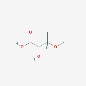 molecular formula C5H10O4 B3053486 2-Hydroxy-3-methoxybutanoic acid CAS No. 5405-44-7