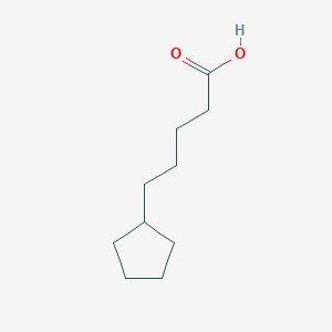 molecular formula C10H18O2 B3053512 5-Cyclopentylpentanoic acid CAS No. 5422-27-5