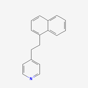 4-[2-(Naphthalen-1-yl)ethyl]pyridine