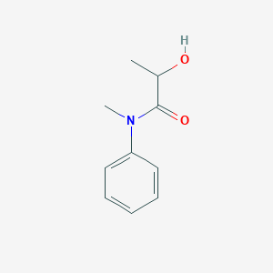 molecular formula C10H13NO2 B3053579 2-Hydroxy-n-methyl-n-phenylpropanamide CAS No. 5455-67-4