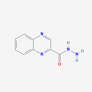molecular formula C9H8N4O B3053585 Quinoxaline-2-carbohydrazide CAS No. 54571-06-1