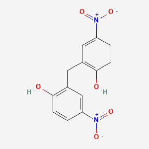 B3053587 Bis(2-hydroxy-5-nitro-phenyl)methane CAS No. 5461-78-9