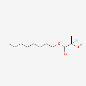 molecular formula C11H22O3 B3053593 Octyl lactate CAS No. 5464-71-1