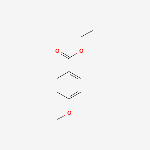 molecular formula C12H16O3 B3053604 Propyl 4-ethoxybenzoate CAS No. 5468-99-5