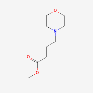 molecular formula C9H17NO3 B3053611 Methyl 4-morpholinobutanoate CAS No. 5471-53-4