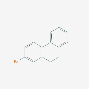 molecular formula C14H11B B3053634 2-Bromo-9,10-dihydrophenanthrene CAS No. 54888-78-7