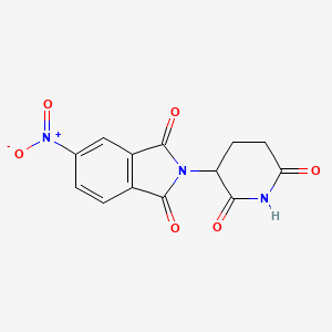 molecular formula C13H9N3O6 B3053650 CRBN ligand-9 CAS No. 55003-81-1