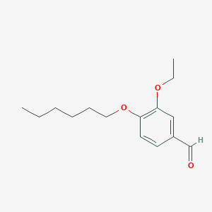 3-Ethoxy-4-(hexyloxy)benzaldehyde