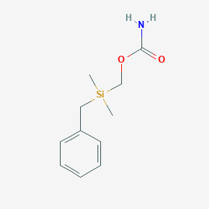 [Benzyl(dimethyl)silyl]methyl carbamate