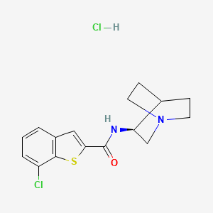 B3053663 Encenicline enantiomer CAS No. 550999-76-3