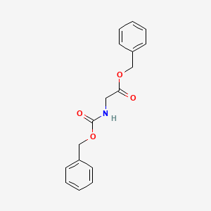 molecular formula C17H17NO4 B3053667 Benzyl N-benzyloxycarbonylglycinate CAS No. 5513-38-2