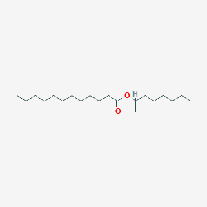 molecular formula C20H40O2 B3053672 Octan-2-YL dodecanoate CAS No. 55194-07-5