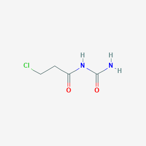 B3053704 N-(aminocarbonyl)-3-chloropropanamide CAS No. 5544-35-4