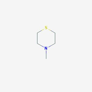 molecular formula C5H11NS B3053730 4-methylthiomorpholine CAS No. 55675-72-4