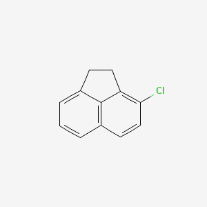 molecular formula C12H9Cl B3053738 3-Chloroacenaphthene CAS No. 5573-31-9