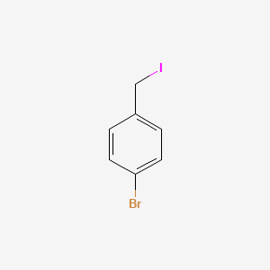 molecular formula C7H6BrI B3053754 1-Bromo-4-(iodomethyl)benzene CAS No. 55883-45-9