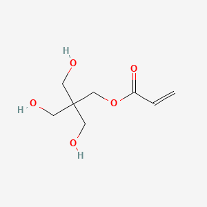 molecular formula C8H14O5 B3053756 3-Hydroxy-2,2-bis(hydroxymethyl)propyl acrylate CAS No. 55919-77-2