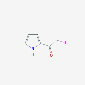 2-Iodo-1-(1h-pyrrol-2-yl)ethanone