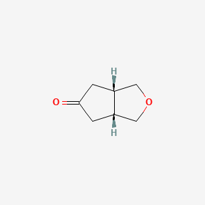 1H-Cyclopenta[c]furan-5(3H)-one, tetrahydro-, cis-