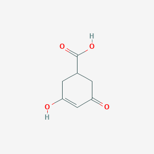 3-Hydroxy-5-oxocyclohex-3-enecarboxylic acid