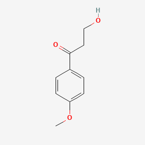 1-Propanone, 3-hydroxy-1-(4-methoxyphenyl)-