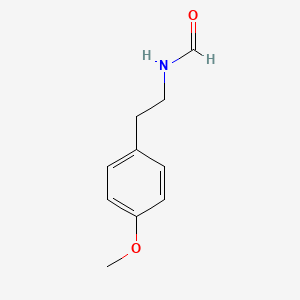 molecular formula C10H13NO2 B3053782 Dihydrotuberin CAS No. 56100-69-7