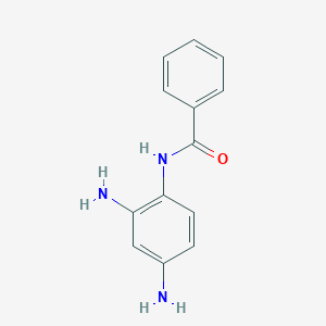 molecular formula C13H13N3O B3053787 N-(2,4-diaminophenyl)benzamide CAS No. 56120-01-5