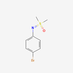 Benzene, 1-bromo-4-[(dimethyloxidosulfanylidene)amino]-