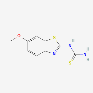 1-(6-Methoxybenzo[d]thiazol-2-yl)thiourea