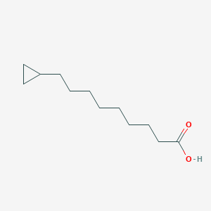 molecular formula C12H22O2 B3053798 9-Cyclopropylnonanoic acid CAS No. 5617-97-0